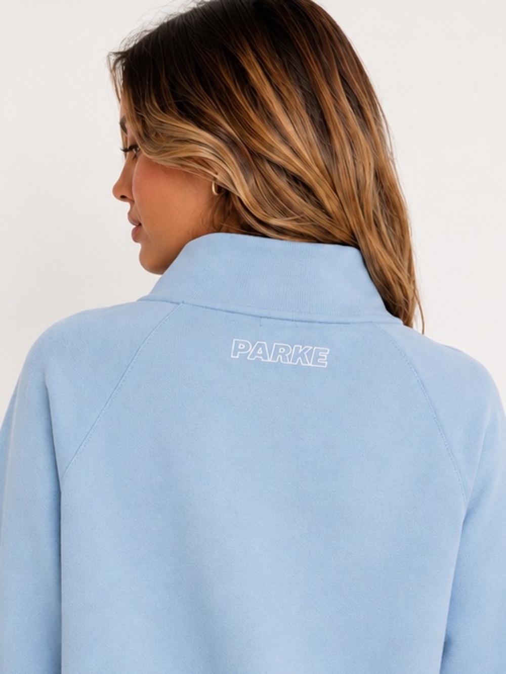 Parke Pullover Sweatshirt Light Blue NWT L / XL
